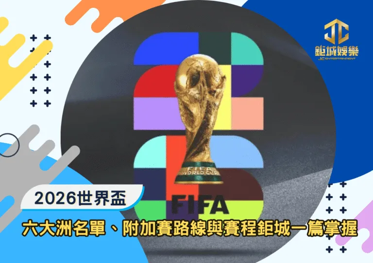 2026世界盃晉級最完整指南：六大洲名單、附加賽路線與賽程鉅城一篇掌握