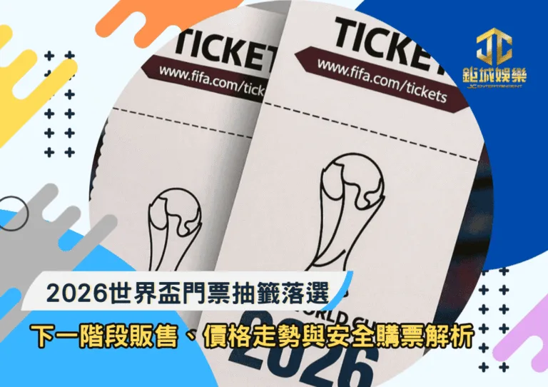 2026世界盃門票抽籤落選：下一階段販售、價格走勢與安全購票解析