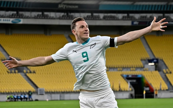 Chris Wood是紐西蘭主力核心球員與隊長