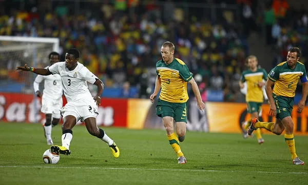 2010年迦納隊與世界盃四強擦身而過