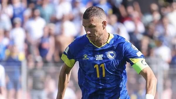 Edin Džeko在歐洲聯賽訓練出精準度很高的傳導