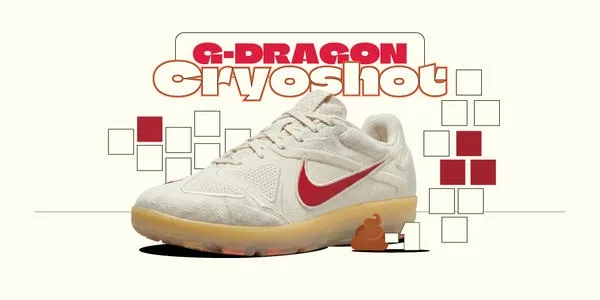 目前預計G-Dragon Nike Cryoshot可能在六月開始販售