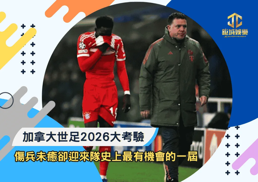 加拿大世足2026大考驗！傷兵未癒卻迎來隊史上最有機會的一屆